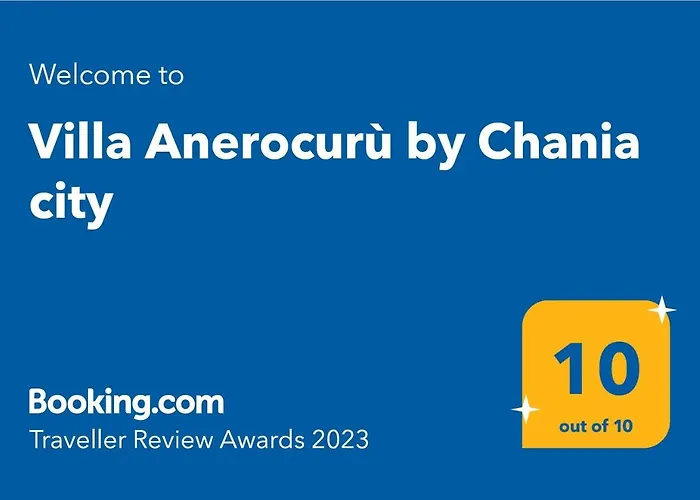 Villa Anerocurù by Chania city